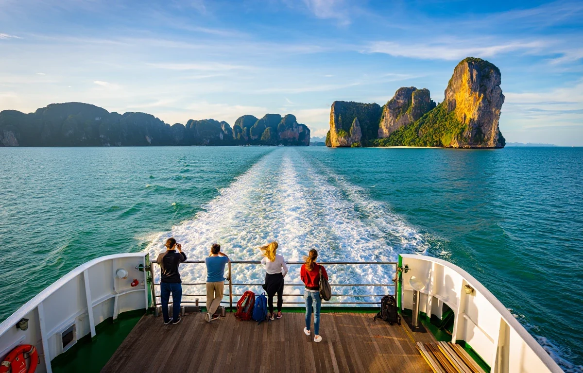 Traversée de Phuket à Koh Phi Phi en bateau ou ferry : comment s'y prendre ?