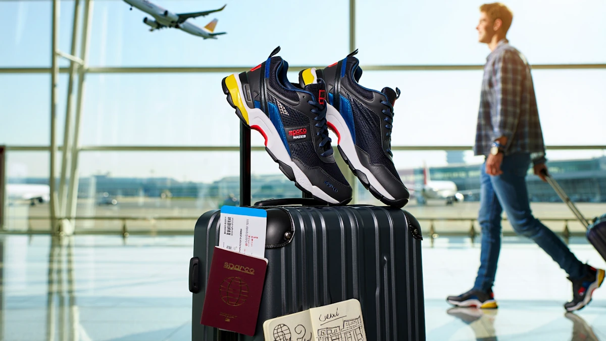 Chaussures Sparco pour voyager : pourquoi ces baskets de course plaisent aux voyageurs ?