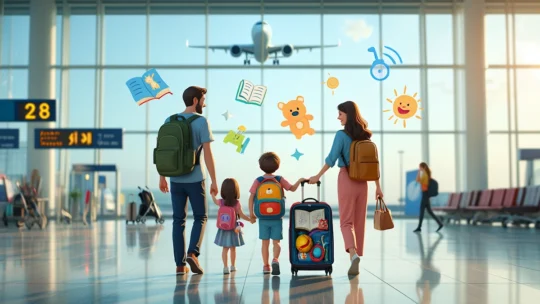 Comment voyager avec des enfants sans stress