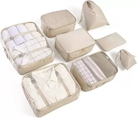 organisateur de valise de voyage