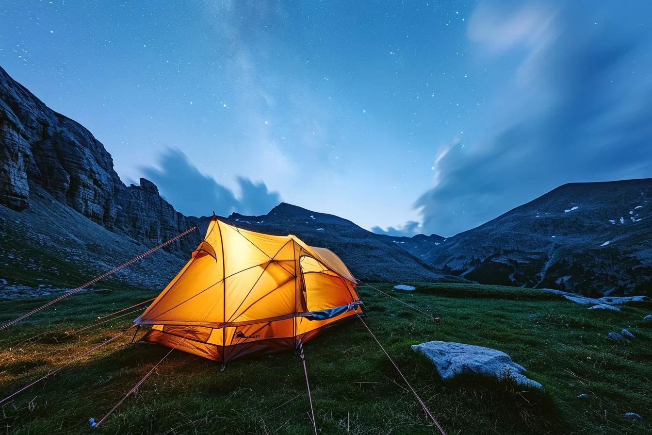 camping sauvage en écosse : une nuit sous les étoiles des highlands