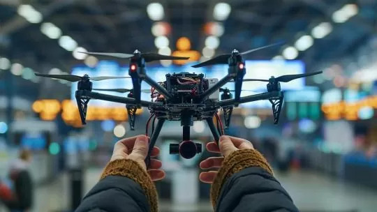 Est-ce qu'on peut prendre l'avion avec un drone ?