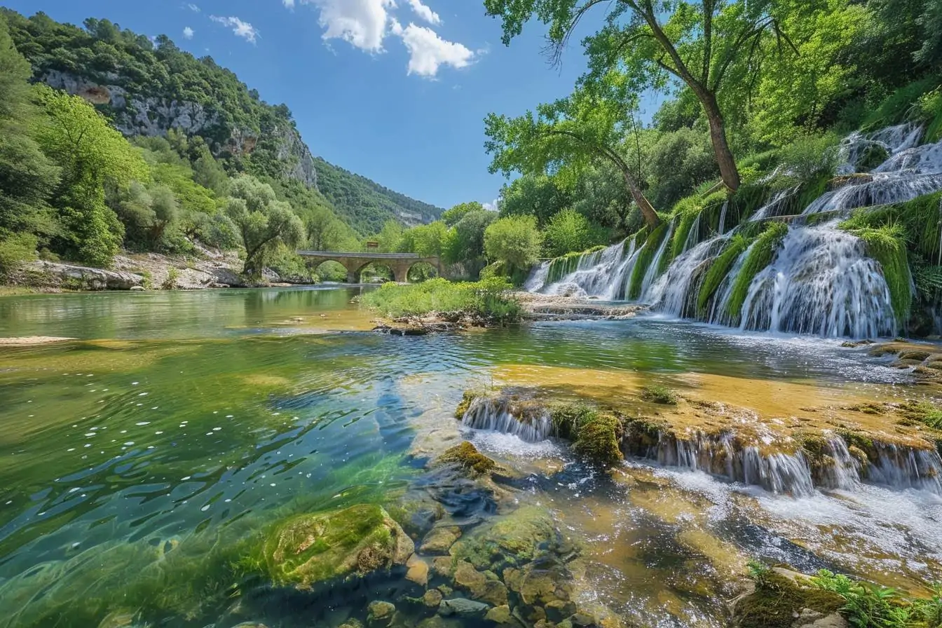 Les Cascades du Sautadet : Découvrez ce joyau naturel du Gard