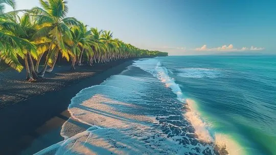 Les plus belles plages de sable noir autour du monde