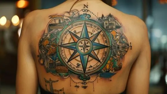 Tatouage voyage : Un hommage à l'âme du voyageur
