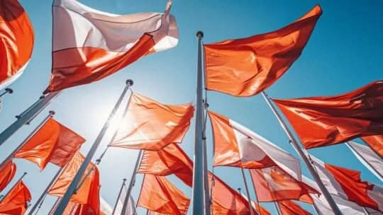 Drapeaux rouge et blanc : quels pays arborent ces couleurs emblématiques ?