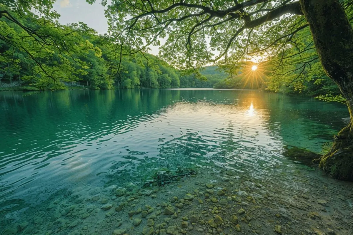 Lac de Laprade : l'oasis secrète qui fait oublier la Côte d'Azur