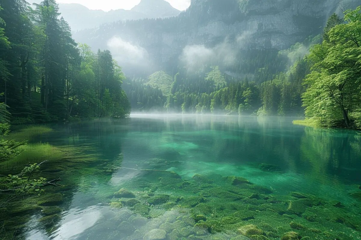Randonnée au Blausee : le lac suisse qui défie toutes les lois de la nature
