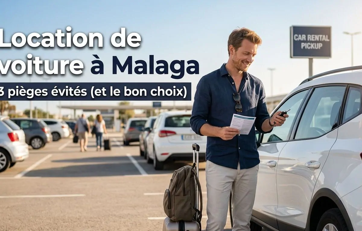 Location de voiture à Malaga : mon choix après 3 pièges évités