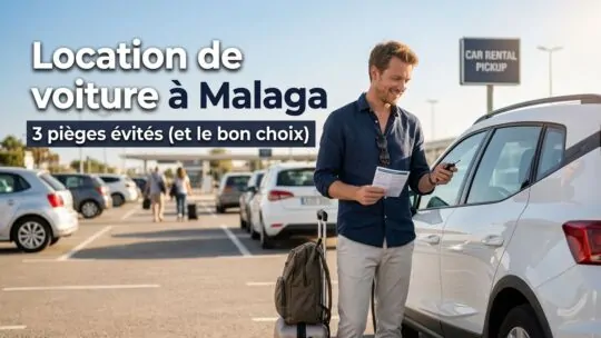 Location de voiture à Malaga : mon choix après 3 pièges évités