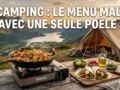 Cuisine de camping : le menu malin avec une seule poêle
