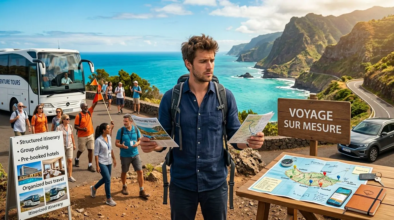 Voyage organisé vs sur mesure