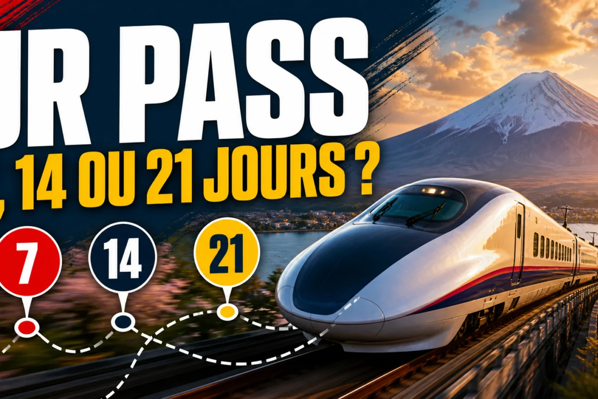 Japan Rail Pass 7, 14 ou 21 jours : lequel choisir ?