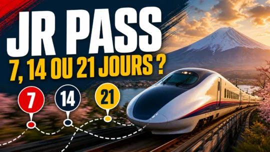Japan Rail Pass 7, 14 ou 21 jours : lequel choisir ?