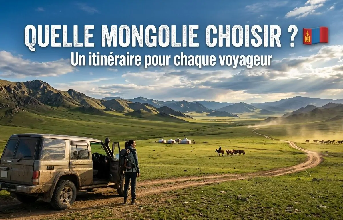 Circuit Mongolie : quel itinéraire pour quel voyageur ?