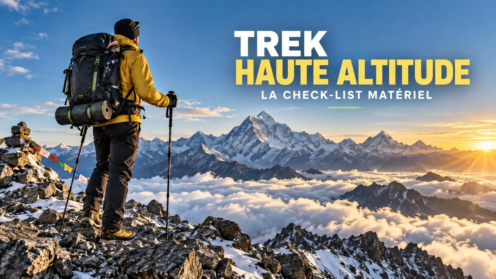 Matériel de trek en haute altitude : la check-list complète