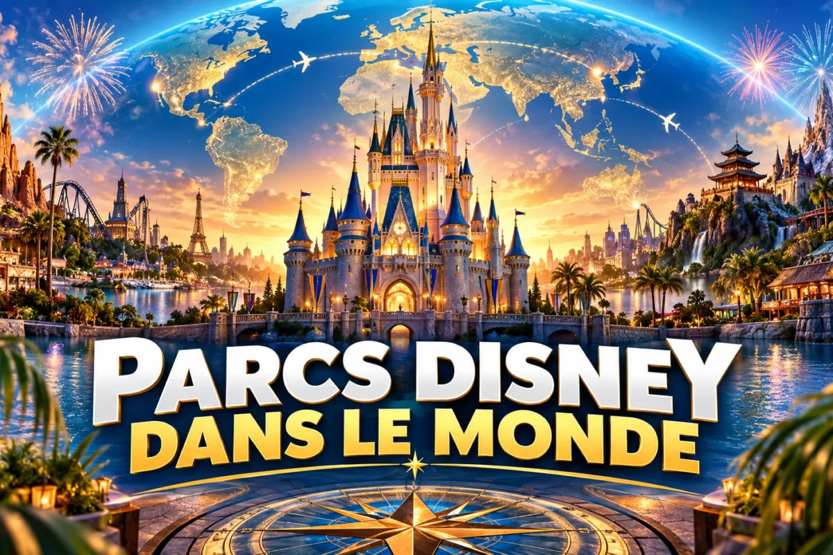 Parcs Disney dans le monde : la liste complète des 12 parcs