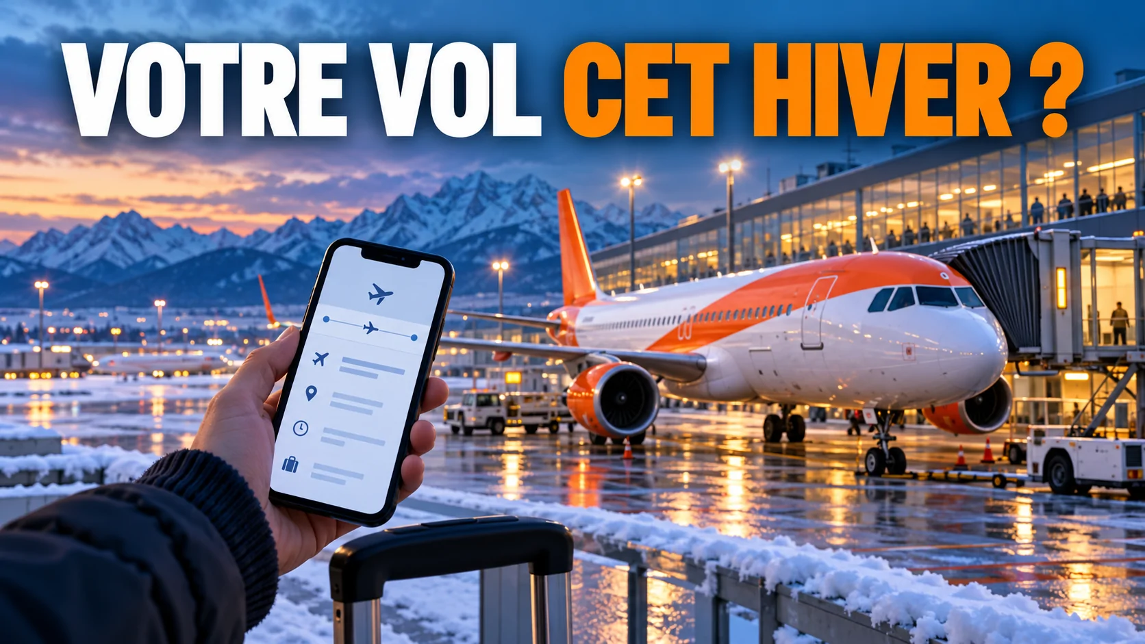 easyJet réduit son programme d’hiver : ce qu’il faut vérifier sur votre réservation